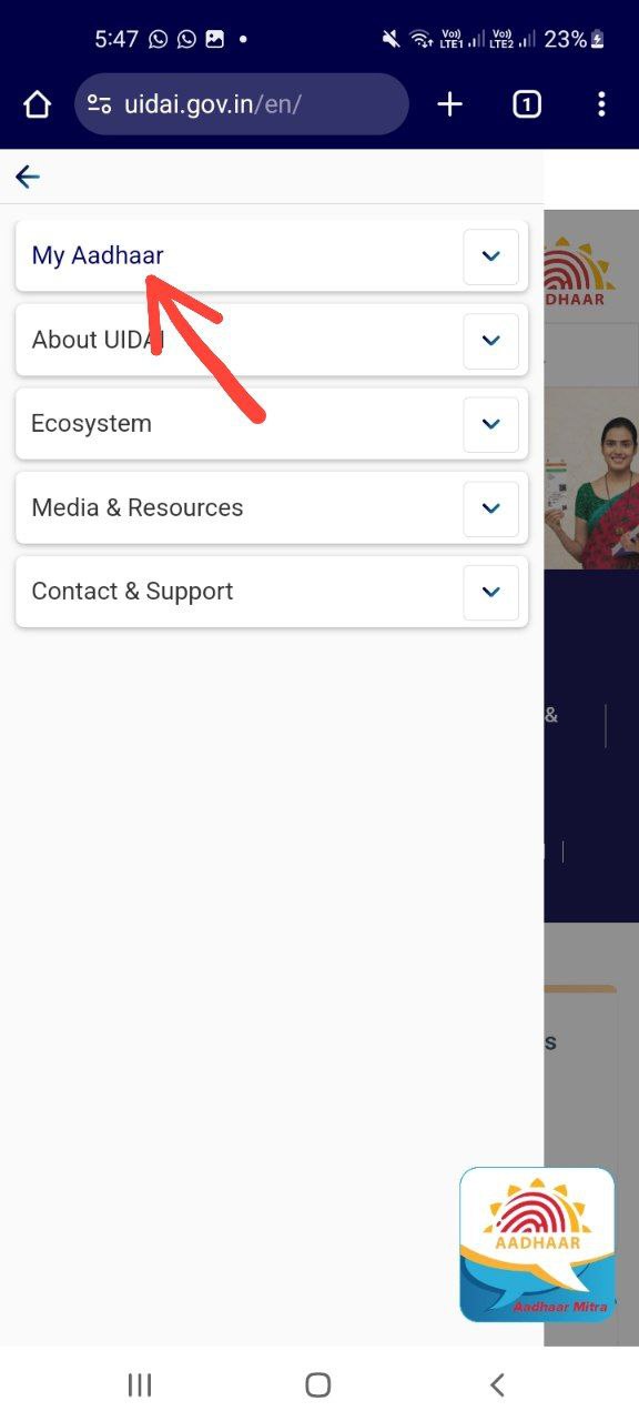 eAadhaar - e Aadhaar Online Download Portal
